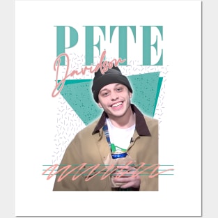 Pete Davidson / Retro Aesthetic Design Posters and Art